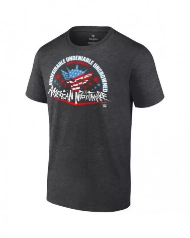 Men's Fanatics Branded Charcoal Cody Rhodes Undeniable T-Shirt $8.16 T-Shirts