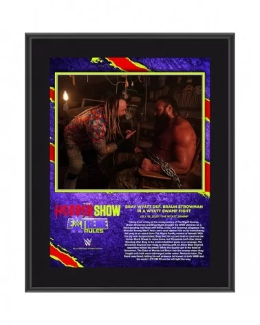 Bray Wyatt Framed 10.5" x 13" 2020 Extreme Rules Sublimated Plaque $9.36 Collectibles