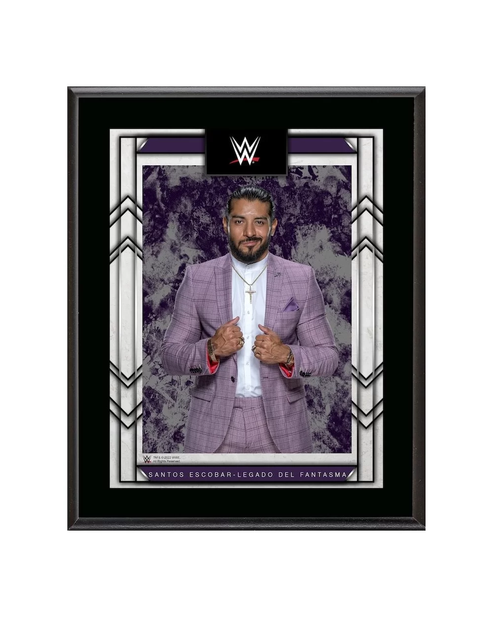 Santos Escobar WWE Framed 10.5" x 13" Sublimated Plaque $11.28 Home & Office