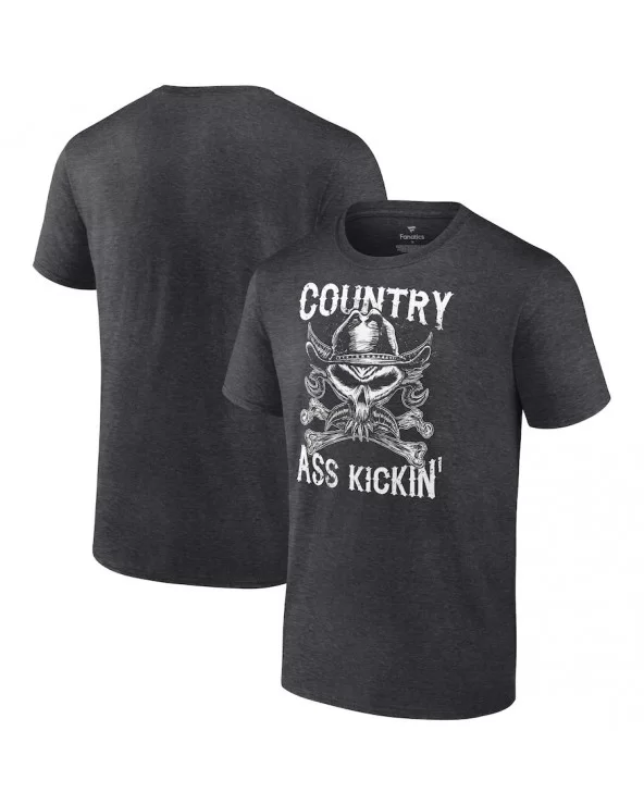 Men's Charcoal Brock Lesnar Country Ass Kickin' T-Shirt $7.92 T-Shirts