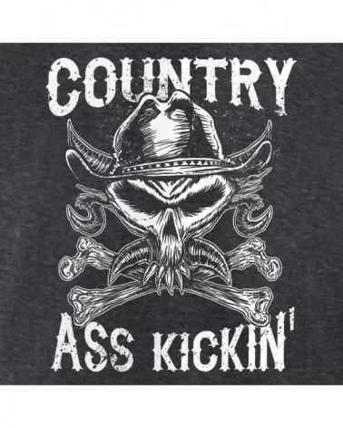 Men's Charcoal Brock Lesnar Country Ass Kickin' T-Shirt $7.92 T-Shirts