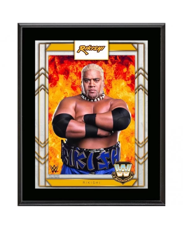 Rikishi WWE Framed 10.5" x 13" Sublimated Plaque $10.08 Collectibles