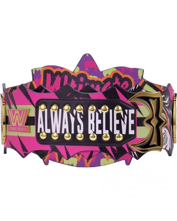 The Ultimate Warrior Signature Series Championship Replica Title Belt $132.00 Title Belts