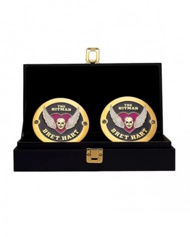 Bret Hart Championship Replica Side Plate Box Set $24.00 Title Belts