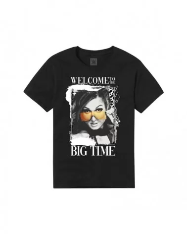 Men's Black Becky Lynch Welcome To The Big Time T-Shirt $11.28 T-Shirts