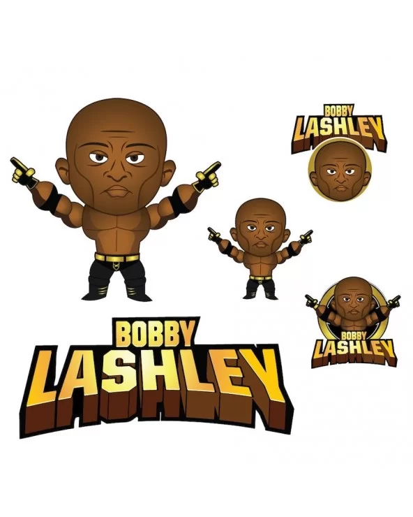 Fathead Bobby Lashley Five-Piece Removable Mini Decal Set $9.84 Home & Office