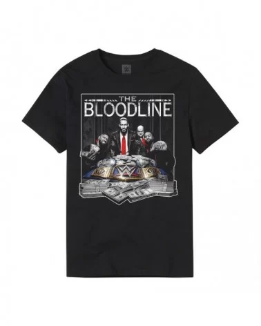 Men's Black The Bloodline We The Ones T-Shirt $10.08 T-Shirts