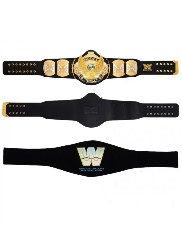 WWE Winged Eagle Dual Plated Championship Replica Title Belt $165.60 Title Belts