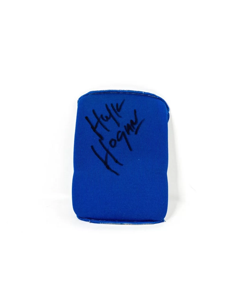 Hulk Hogan Signed Blue Knee Pads $896.00 Signed Items