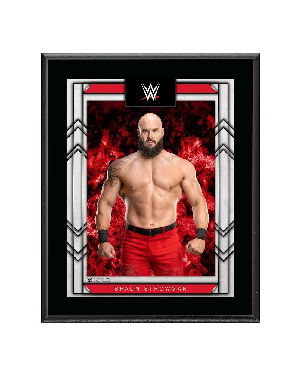 Braun Strowman 10.5" x 13" Sublimated Plaque $10.56 Home & Office