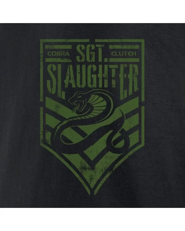 Men's Fanatics Branded Black Sgt. Slaughter Badge T-Shirt $10.56 T-Shirts