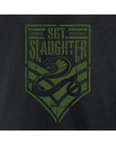 Men's Fanatics Branded Black Sgt. Slaughter Badge T-Shirt $10.56 T-Shirts