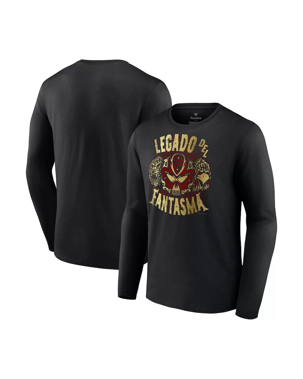 Men's Fanatics Branded Black Legado Del Fantasma Logo Long Sleeve T-Shirt $11.48 T-Shirts