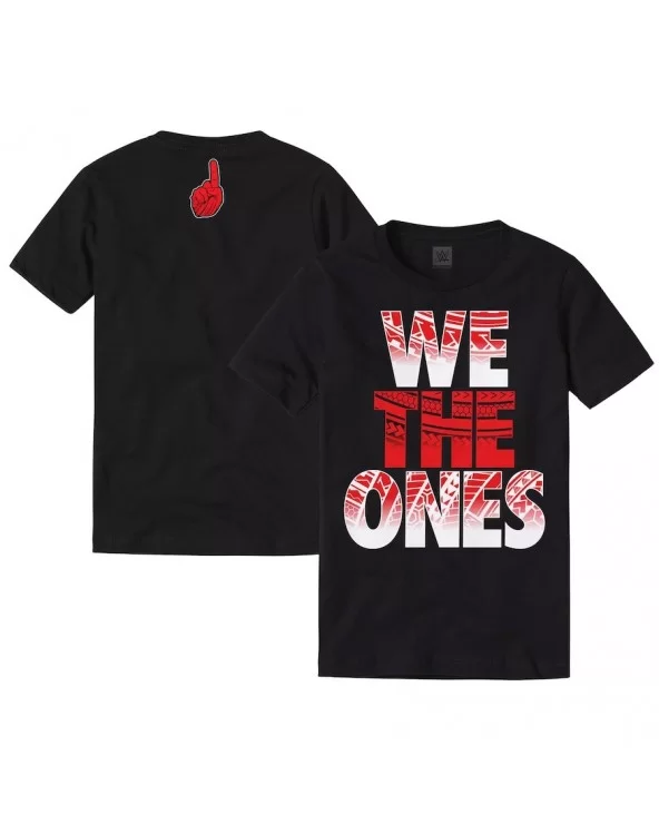 Men's Black The Bloodline We The Ones Tribal T-Shirt $8.64 T-Shirts