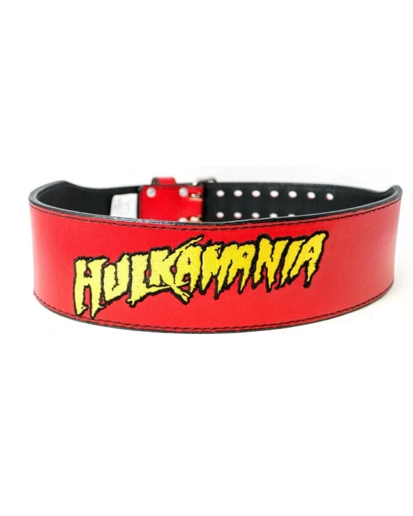 Red Hulkamania Weight Belt Signed or Unsigned $96.00 Belts