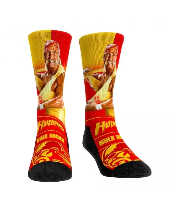 Youth Rock Em Socks Hulk Hogan nWo Stare Down Crew Socks $3.84 Apparel