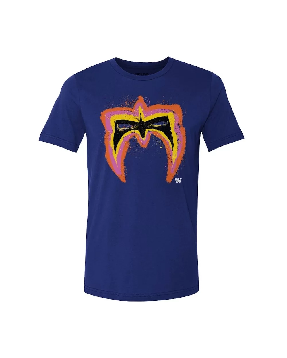 Men's Blue The Ultimate Warrior Face Paint T-Shirt $12.00 T-Shirts