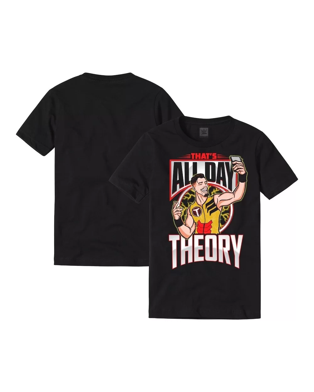 Men's Black Theory Selfie T-Shirt $11.28 T-Shirts